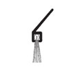 National Guard Products 602A 24" Perimeter Seal - Clear Anodized Aluminum with Nylon Brush Insert