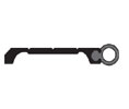 National Guard Products 705EV 96" Perimeter Seal - Mill Finish Aluminum with Vinyl Insert