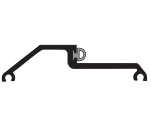 National Guard Products 897N 36" Mill Finish Aluminum Bumper Seal ...