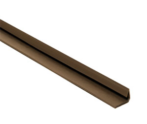 National Guard Products 9450B 108 Intumescent with TPE Fire and Smoke Seal - 11/16" x 1/2" x 108" Length - Brown Color - Self Adhesive