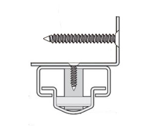 National Guard Products 9595DKB Door Bottom Gap Solution 48" Length, Dark Bronze