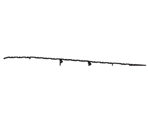 National Guard Products R075-SIA 60" Mill Finish Aluminum Interlocking Ramp - Slip Resistant