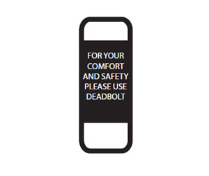 National Guard Products SDG-DS Sticker for Retrofit