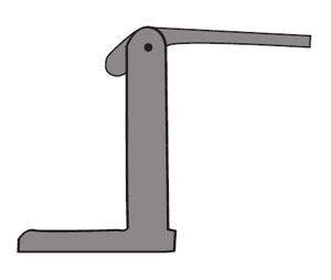 National Guard Products SDG-26 Polished Chrome US26 Security Door Guard - 2-3/16"H - Screw Mount