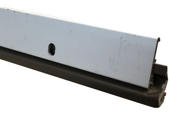 Perimeter Seal - Clear Anodized Aluminum with Q-Lon Insert