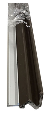 Perimeter Seal - Clear Anodized Aluminum with Q-Lon Insert