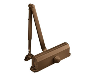Norton PR1601 691 Grade 1 Adjustable Surface Door Closer Parallel Rigid Arm , Painted Light Bronze