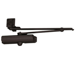 Norton UNI1601 42-48 690 Grade 1 Adjustable Surface Door Closer Unitrol Parallel Arm Spring Stop, Painted Dark Bronze
