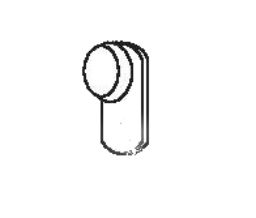 AJW NTD-002 HL100 Coin Box Lock & Key