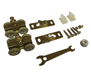 Hardware Set for Sliding Pocket Door PK1625-BB - Orca Hardware