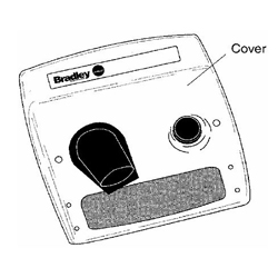 Bradley P15-331A Cover - Model 2871- White 