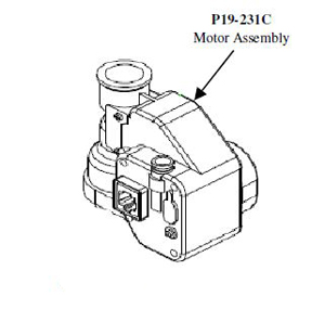 Bradley P19-231C Motor Assembly
