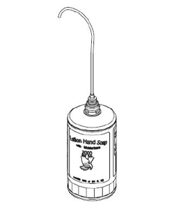 Bradley P19-232A 54oz Lotion Soap with Moisturizer (4 Bottles)