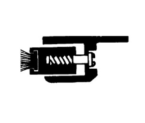 Dorbin P500A 36" Satin Aluminum Adjustable Astragal with Pile