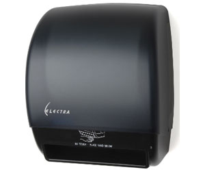 Palmer Fixture T245-02P Black Electra 245 Touchless Roll Towel w/options