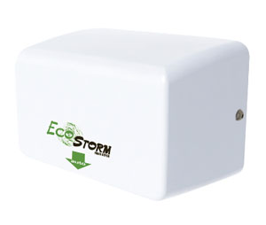 Palmer Fixture HD0941-17 White EcoStorm High Speed Hand Dryer 220/240 V