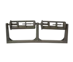 Palmer Fixture R421  No Waste Tissue Dispenser- Two Roll ABS Plastic