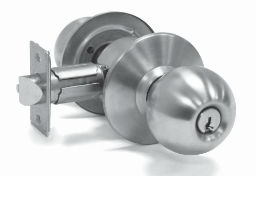 Paramount 22 B80 32D Standard-Duty Knob Grade 2 - Storeroom Lock - Satin Stainless Steel