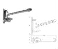 Paramount DCG7 26D Door Coordinator Gravity 7" - Satin Chrome 