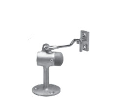 Paramount R472-3 Floor Mounted Door Stop W/ Hook - Polished Brass