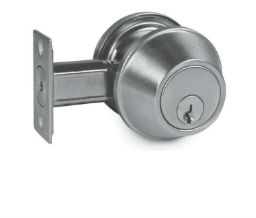 Paramount TLA421-26D Standard-Duty Grade 2 - Deadbolt Single Cylinder W/Privacy Indicator - Satin Chrome