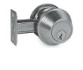 Paramount TLA 51 IC 32D Standard-Duty Grade 2 - Deadbolt SFIC Single Cylinder Lock - Satin Stainless Steel