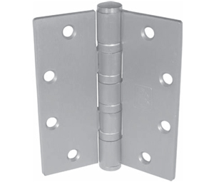 PBB 4B21 5" x 4-1/2" 613 Hinge-Full Mortise-Heavy Weight-Ball Bearing-Brass Base-Antique Bronze, Oiled