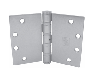 PBB WT4B21 4-1/2" x 7" 600 Hinge-Full Mortise-Wide Throw-Heavy Weight-Ball Bearing-Brass Base-Primed for Painting