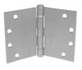 PBB WTBB814060632 WTBB81 4.0"x6.0" Wide Throw Ball Bearing Steel Hinge - 632 US3 Bright Brass
