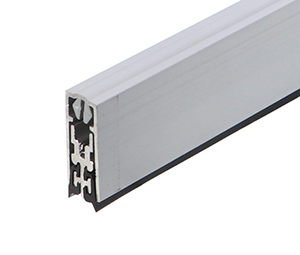 PDB 411S-32-AL Acoustic Automatic Door Bottom - EPDM Insert, Surface, 32" Length, Clear Anodized Aluminum