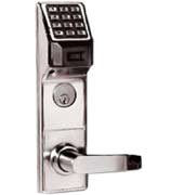 Alarm Lock PDL3500CR US26D Trilogy Digital Mortise Classroom Lock With Straight Lever And Proximity - Satin Chrome