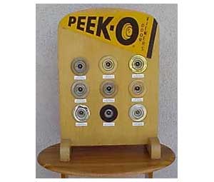 Peek-o 595-US15 2 180º Revolving Door Viewer for 1-3/4" - 2" Thick Doors - Satin Nickel