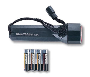 Pelican 2400CBK Stealthlite® Flashlight w/ Batteries