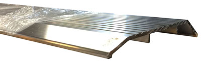 Mill Finish Aluminum Offset Threshold