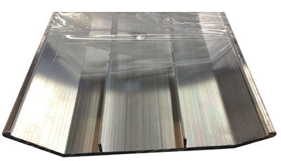 Mill Finish Aluminum Offset Threshold