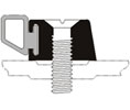 Pemko 184BT 24 in. Mill Finish Extruded Bronze (Brass) Commercial Threshold Stop Strip