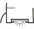 Pemko 2221APK 36" Mill Finish Aluminum Door Shoe with Rain Drip - Pemko Prene insert