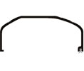 Pemko 231G 42 in. Gold Anodized Aluminum Residential Saddle Threshold