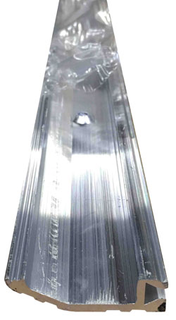 Mill Finish Aluminum Half Saddle Threshold