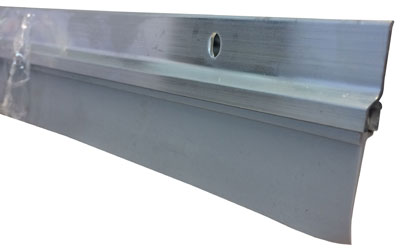 Mill Finish Aluminum Door Bottom Sweep with Pemko Prene insert