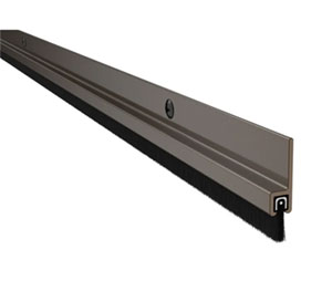 Pemko 18041DNB 24" Dark Bronze Anodized Aluminum Nylon Brush Gasketing