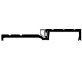 Pemko 2007STC-A 32" Acoustic Panic Threshold with ThermoSeal insert