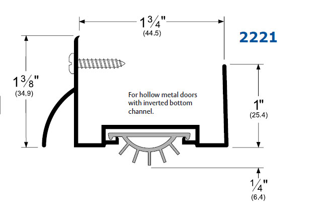 Pemko Door Bottom Sweep