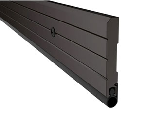 Pemko 2891D BLPK 72" Heavy-Duty Perimeter Gasketing with Black PemkoPrene insert, Dark Bronze Anodized Aluminum