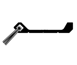 Pemko 29045GNB 72" Heavy-Duty Perimeter Gasketing with Nylon Brush insert - Gold Anodized Aluminum