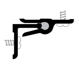 Pemko 335ARx336A 36" Mill Finish Aluminum Heavy Duty Interlock Set