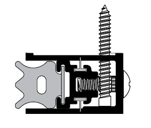 Pemko 350DSR 30" Adjustable Jamb Weatherstrip with Black Sponge EPDM insert - Dark Bronze Anodized Aluminum