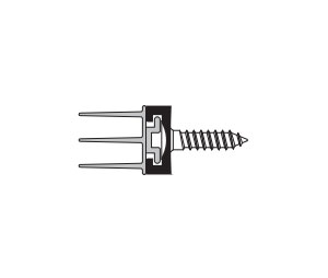 Pemko 369APK773 40" Meeting Stile Gasketing with PemkoPrene Insert - Mill Finish Aluminum