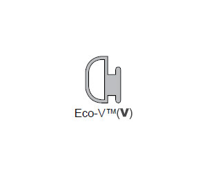 Pemko EV41BL 80 Eco-V Bio-based 80" Replacement Vinyl - Black