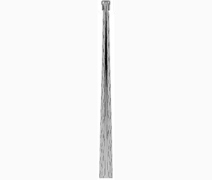 Pemko P58400BL 66" Replacement Nylon Brush - Black